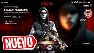 HEREJE NUEVO LOTE HALCÓN NOCTURNO NUEVA SKIN HERETIC MODERN WARFARE 3 amp WARZONE [upl. by Olegnaleahcim]