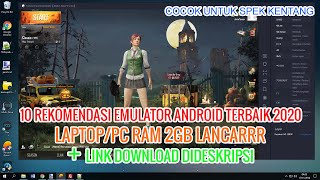 10 Rekomendasi Emulator Android Terbaik 2020 Ringan Untuk PC dan Laptop [upl. by Oileve]