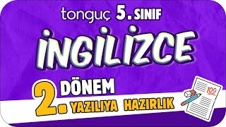 5Sınıf İngilizce 2Dönem 2Yazılıya Hazırlık 📑 2024 [upl. by Urissa]