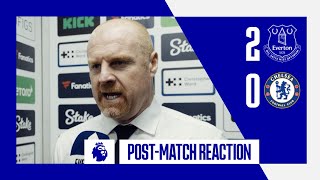 EVERTON 20 CHELSEA  Sean Dyches reaction [upl. by Mychal]