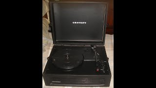 Crosley Voyager record playerthey tried but not hard enough [upl. by Abbottson]