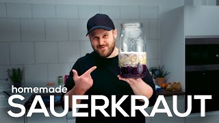 How to Make Sauerkraut in a Kilner Jar [upl. by Hctim]