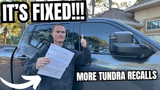 Finally3rd Gen ToyotaTundra Door Rattle Issue Resolved [upl. by Repohtsirhc]