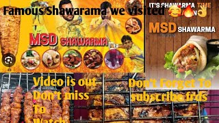 😱 Coimbatore Famous 🤩 Shawarama SPOT🥰🔥MSD Kuniyamuthur videoANAVlogsmsdhoni [upl. by Daphne]