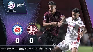 Fecha 19 resumen de Argentinos Juniors  Lanús [upl. by Leissam662]