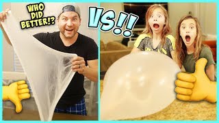 EPIC SLIME FAMILY SHOWDOWN Part 2  SmellyBellyTV [upl. by Landes]