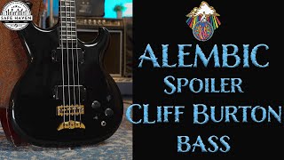 Alembic Cliff Burton Metallica Bass [upl. by Bartholemy]