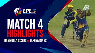 Lanka Premier League Highlights  Jaffna Kings register their first win  LPLOnStar [upl. by Pettiford73]