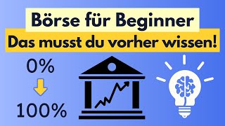 Aktien für Anfänger  das musst du vor dem ersten Börseninvestment wissen [upl. by Chirlin]