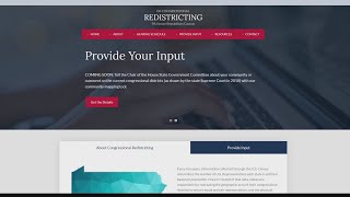 PUBLIC INPUT Online tool allows Pa residents to submit redistricting ideas [upl. by Burkhard]