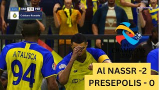 quotThrilling Triumph Al Nassr Dominates Persepolis FC in AFC Champions League Showdownquot [upl. by Talbot]