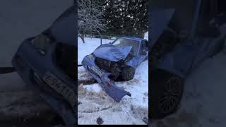 Unexpected Car Crash 😱 cartube cars mitsubishi lexus carcrashes epiccrash дтп2024 [upl. by Cornelle]