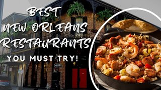 NEW ORLEANS RESTAURANTS find the best restaurants for your next trip to the Big Easy [upl. by Akapol]