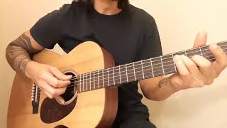 Acoustic Cover  Danzig  How The Gods Kill [upl. by Yajet]