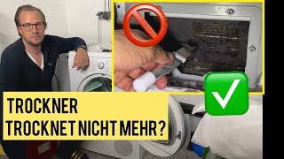 BoschSiemens Wärmepumpentrockner Kondensator reinigen – Die geheime Methode  trocknet nicht mehr [upl. by Fessuoy77]