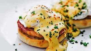 Classic Eggs Benedict with Fool Proof Hollandaise Recipe [upl. by Montgomery]