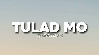 Tulad Mo  TJ Monterte Lyrics [upl. by Joy556]