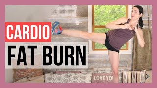 10 min HIIT Fat Burning Cardio Workout  Quick Intense Workout for Weight Loss [upl. by Eirtemed]