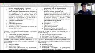 Practical Research 1 Qualitative  Thesis Format [upl. by Linneman]