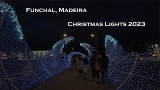 DJI OSMO Pocket 3  Night Shoot Christmas Lights in Funchal 2023 [upl. by Valentijn]