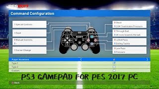 Download amp Install PS3 GamePad For PES 2017 PC [upl. by Eda]