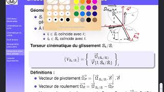 Cinématique 6  glissement et roulement sans glissement [upl. by Eta322]