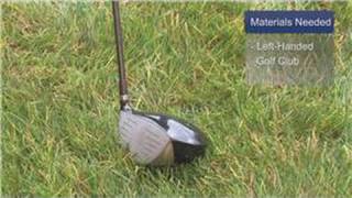 Golf Basics  How to Grip a Golf Club LeftHanded [upl. by Nosiddam]