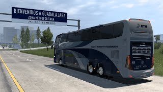 Marcopolo 180 G7 Plus  ETN  Tampico  Guadalajara  American Truck Simulator [upl. by Shien5]