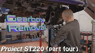 Project ST220 part 4 Gearbox Removal [upl. by Nore387]