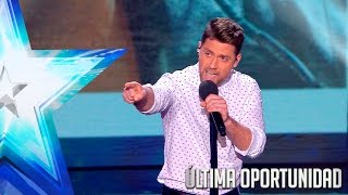 ¡A la Final Iván imita a los famosos quotDespacitoquot  Última Oportunidad  Got Talent España 2017 [upl. by Ylus]