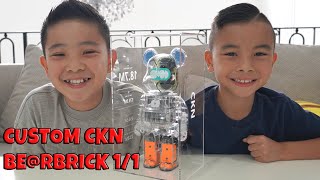 Custom CKN BEARBRICK Gift From YouTube [upl. by Hagai52]