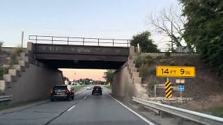 Relaxing drive around Schererville Indiana 4k [upl. by Kaden]