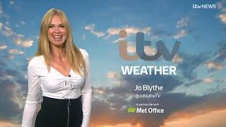 Jo Blythe ITV Weather 11th September 2024 [upl. by Alemap170]