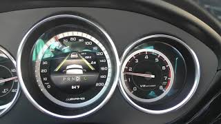 MercedesBenz DISTRONIC PLUS Cruise Control  Real World Demo in Interstate Traffic in a CLS 63 AMG [upl. by Sydel]