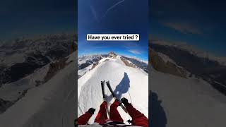 The hardest slope in the world  Le Grand Couloir courchevel 🇫🇷 Part 2 ski hard [upl. by Friedrick]