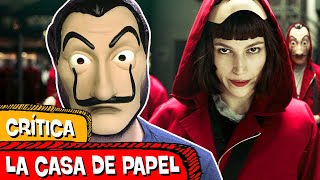 LA CASA DE PAPEL parece NOVELA É boa mesmo 🏦 👍  CRÍTICA Sem Spoiler [upl. by Mosa441]