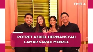 Susul Thariq Halilintar dan Aaliyah Massaid 6 Gaya Azriel Hermansyah Lamar Sarah Menzel [upl. by Duyne]