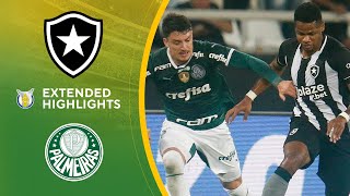 Botafogo vs Palmeiras Extended Highlights  Brasileiro Série A  CBS Sports Golazo [upl. by Amata]