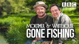 Bob Mortimer reels in a fish with a little help from Paul Whitehouse  BBC [upl. by Adiarf]