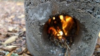 A Heavy Duty 6 DIY Rocket Stove [upl. by Enivid]