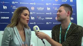 Eurovision 2018  Interview Franka  Croatia [upl. by Igig897]