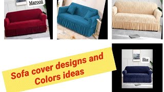 Sofa covers Designs and Colours [upl. by Alten]