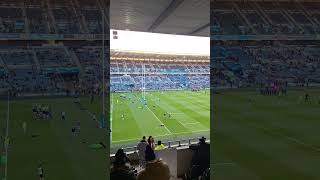 Murrayfield Scotland v Portugal Prekickoff rugby scotland murrayfield [upl. by Retloc]