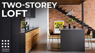 Loft Living A Chic and Modern Apartment Tour 1300 sq ft [upl. by Arihday]