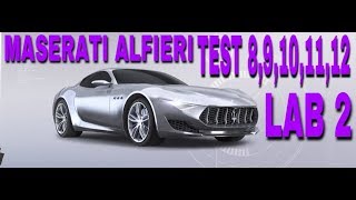 Asphalt 8 RampD test 89101112 lab 2 Maserati Alfieri [upl. by Eirehs]