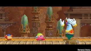 Kirbys Return to Dream Land 【Wii】Level 2  Raisin Ruins 2 Player CoOp [upl. by Redneval]