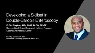 Critical skills needed to perform Double Balloon Enteroscopy [upl. by Burman898]