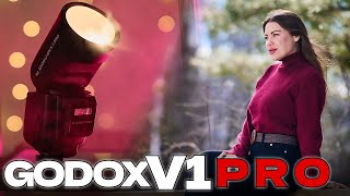 Its Better AND Worse Than I Expected  Godox V1 Pro In Depth Review [upl. by Ehtnax]