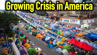 Homeless Crisis is Growing Why Is America Funding Wars Abroad [upl. by Eilahs283]