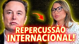 XINGAMENTO DE JANJA A ELON MUSK GEROU PÉSSIMA REPERCUSSÃO INTERNACIONAL VEJA O VEXAME [upl. by Peisch]